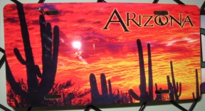 Arizona Scene Plate